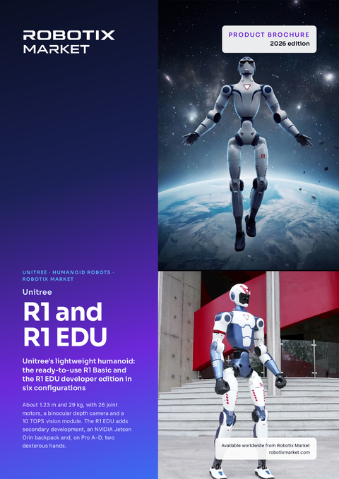 Unitree Robotics R1 EDU Pro A (U3) – Produktbroschüre