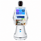 Alpha Amy büyük ekranlı resepsiyon robotu